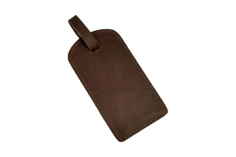 Læder Bagage Tag