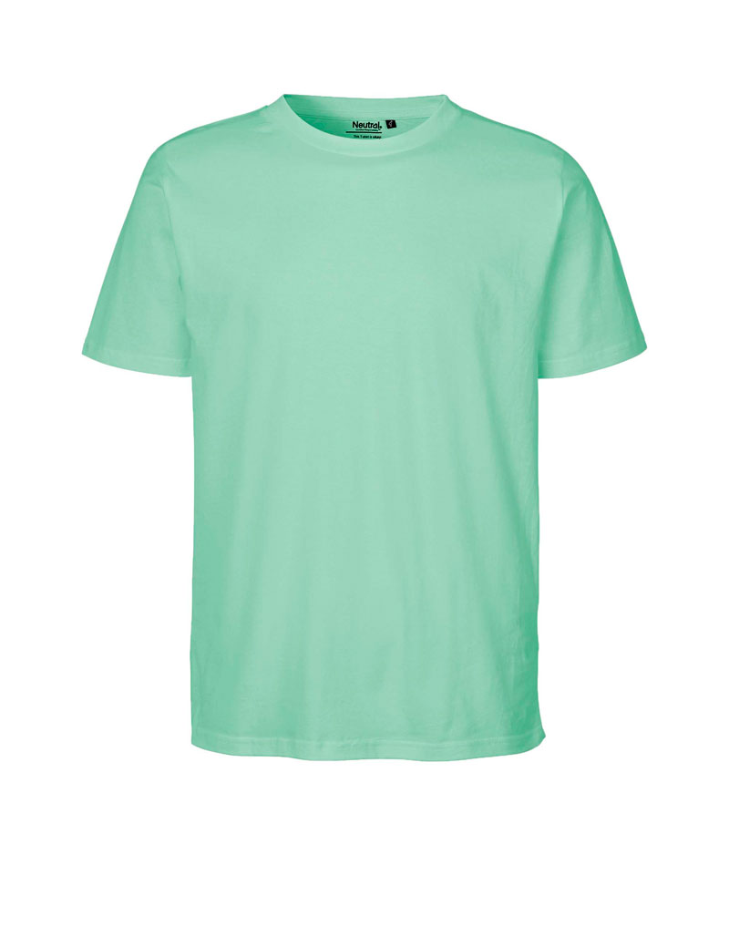 NEUTRAL Regular Unisex T-shirt, 100% Økologisk Fairtrade Bomuld-Mint