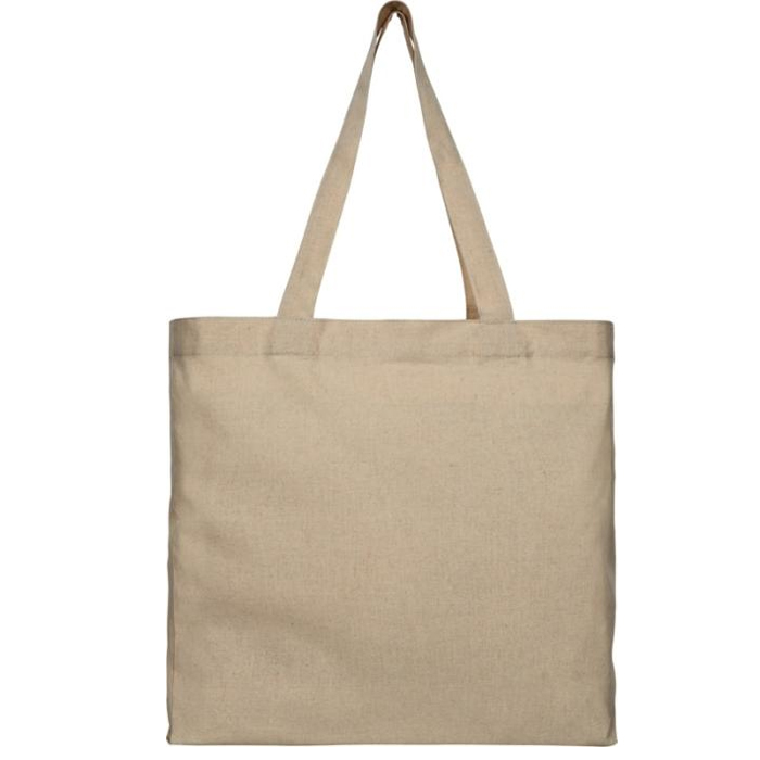 Pheebs mulepose med kile af 210 g/m2 genvundet materiale 13L-Natur