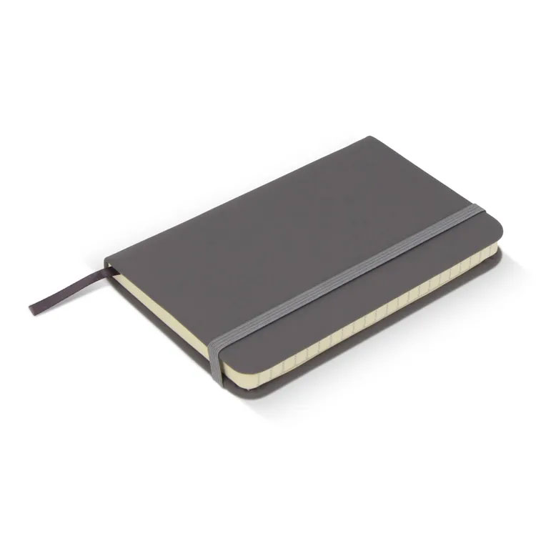 A6 Notesbog  - rPet/PU GRS-Grå