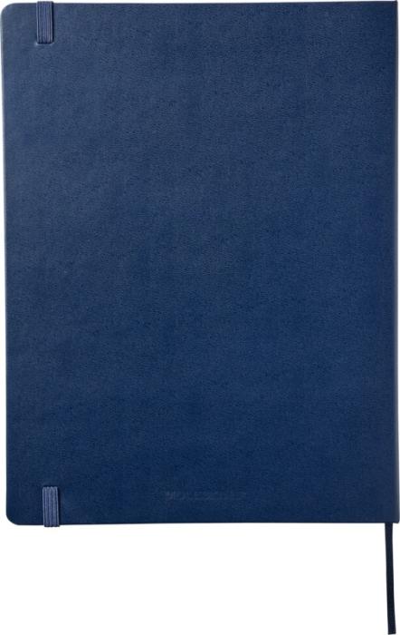 MOLESKINE Classic XL hardcover notesbog - linjeret - Certificeret Papir-Navy