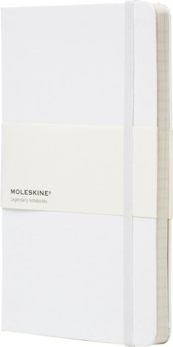 MOLESKINE Classic L hardcover Linieret - Certificeret Papir-Hvid