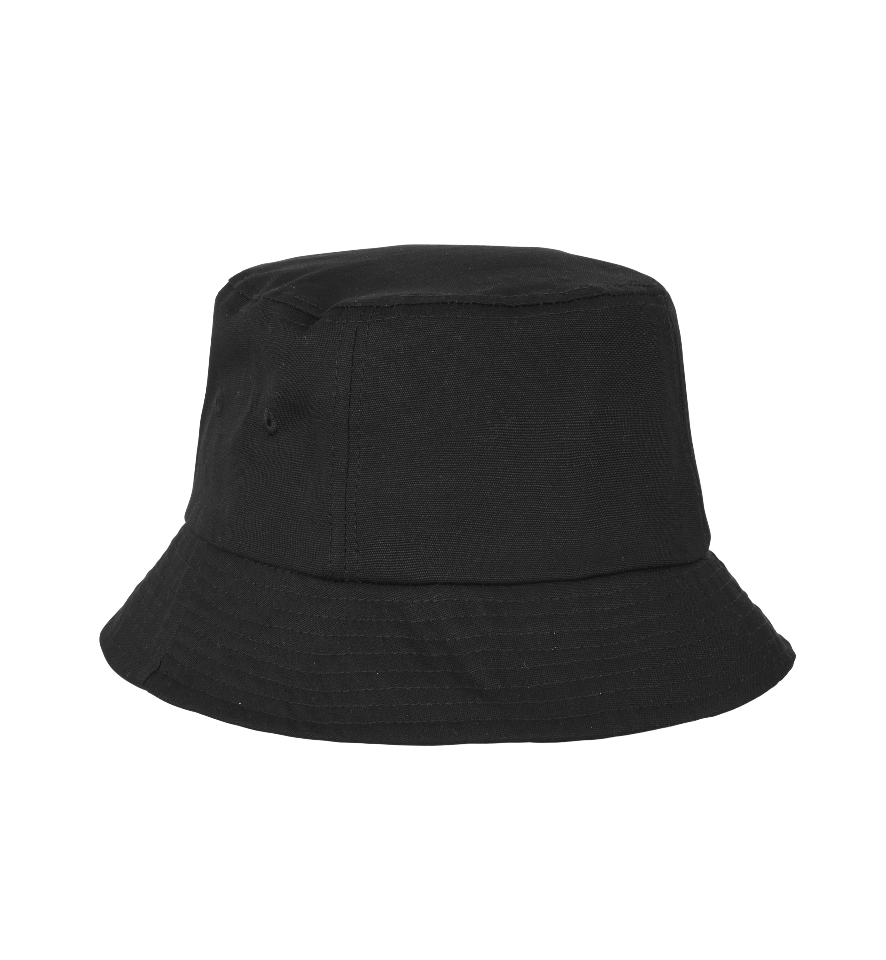 Klassisk canvas bøllehat-Sort