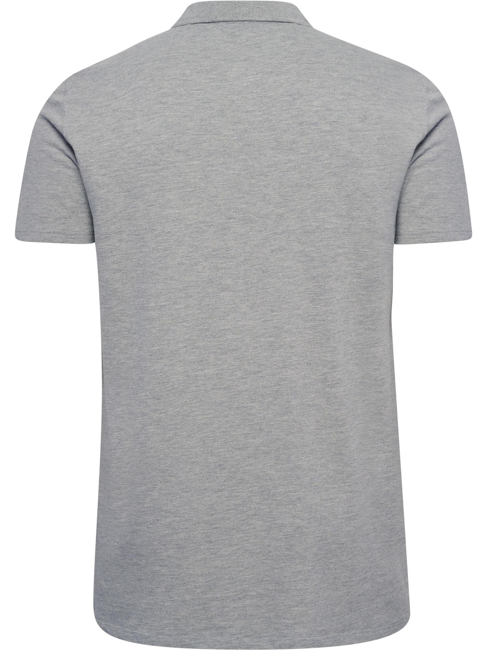 HUMMEL 2.0 Polo, Herre - Økologisk Bomuld-Grå melange