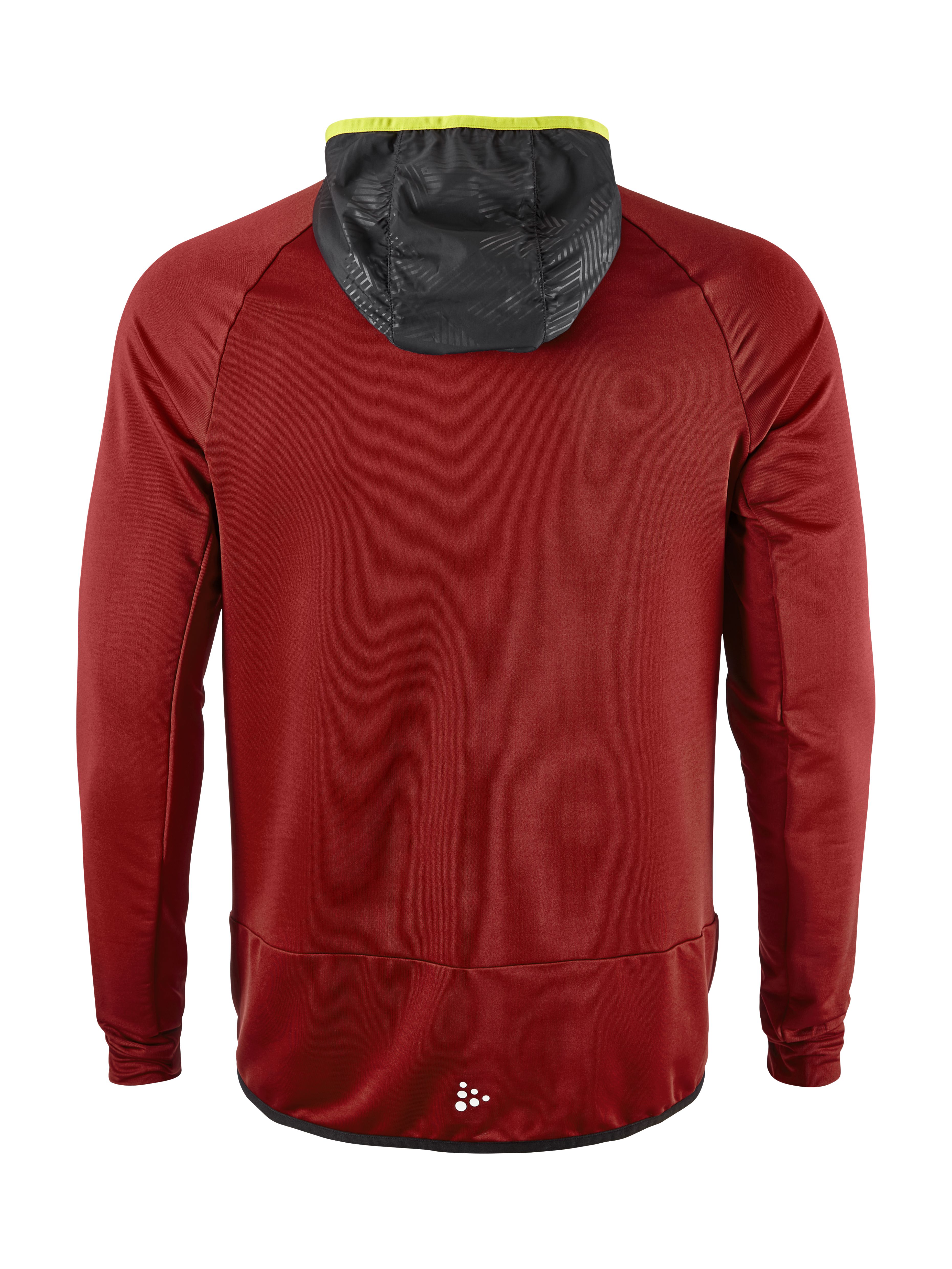 CRAFT Extend Full Zip Jakke, herre - rPet-Rød