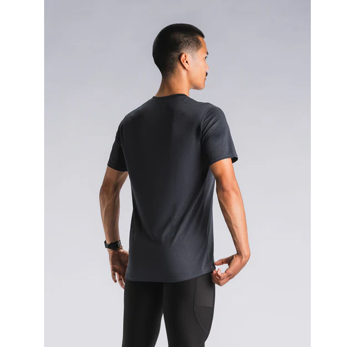 FUSION Mens Run T-shirt-Grå