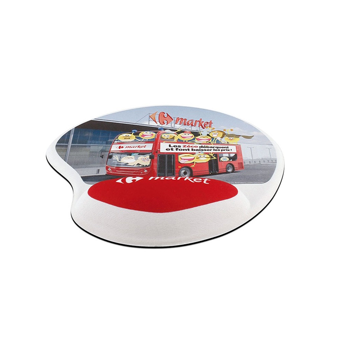 Musemåtte med håndledsstøtte (ErgoPad Parcial)-