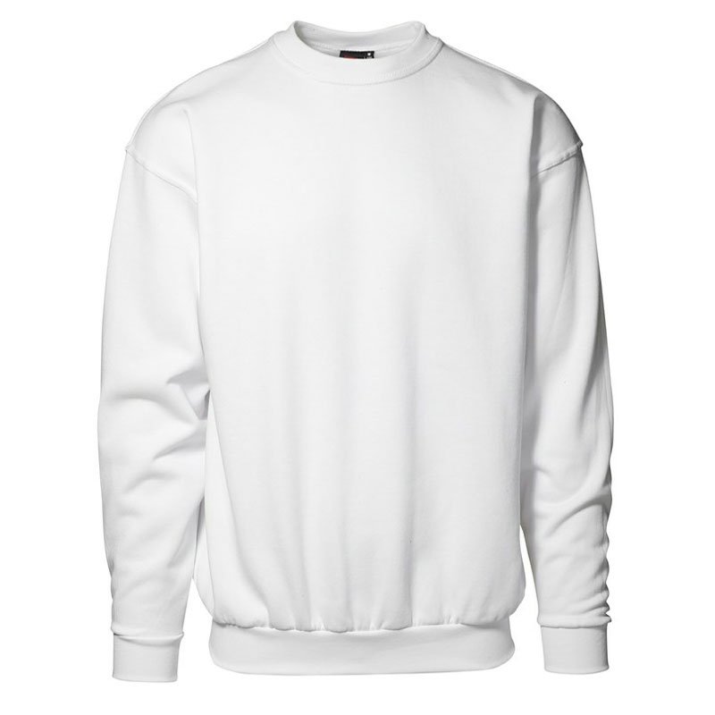 ID Klassisk Sweatshirt-Hvid