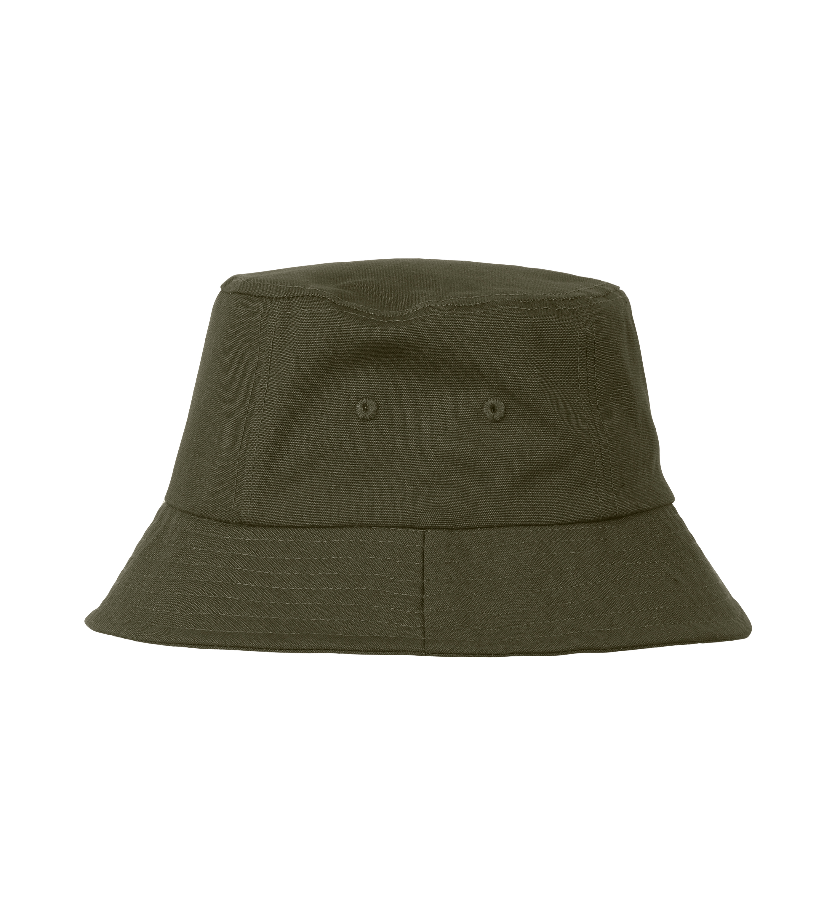 Klassisk canvas bøllehat-Oliven