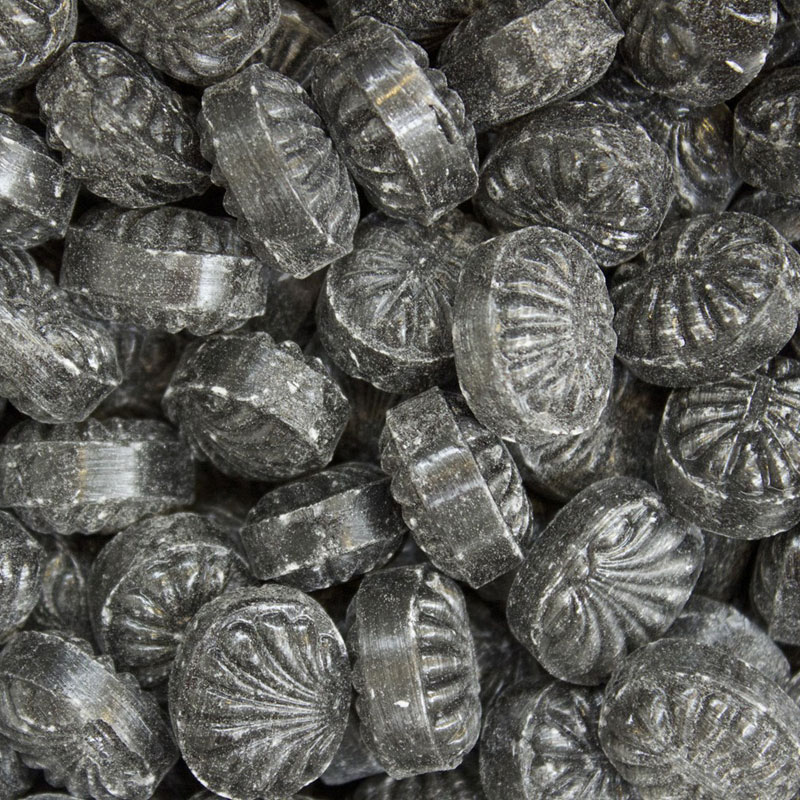 Plastic dåse med Labels på side og låg.-Dameskrå