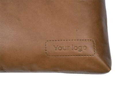 Læder PC Sleeve 15-16 tommer