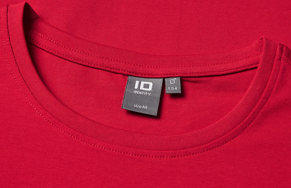 ID Stretch T-shirt-Rød