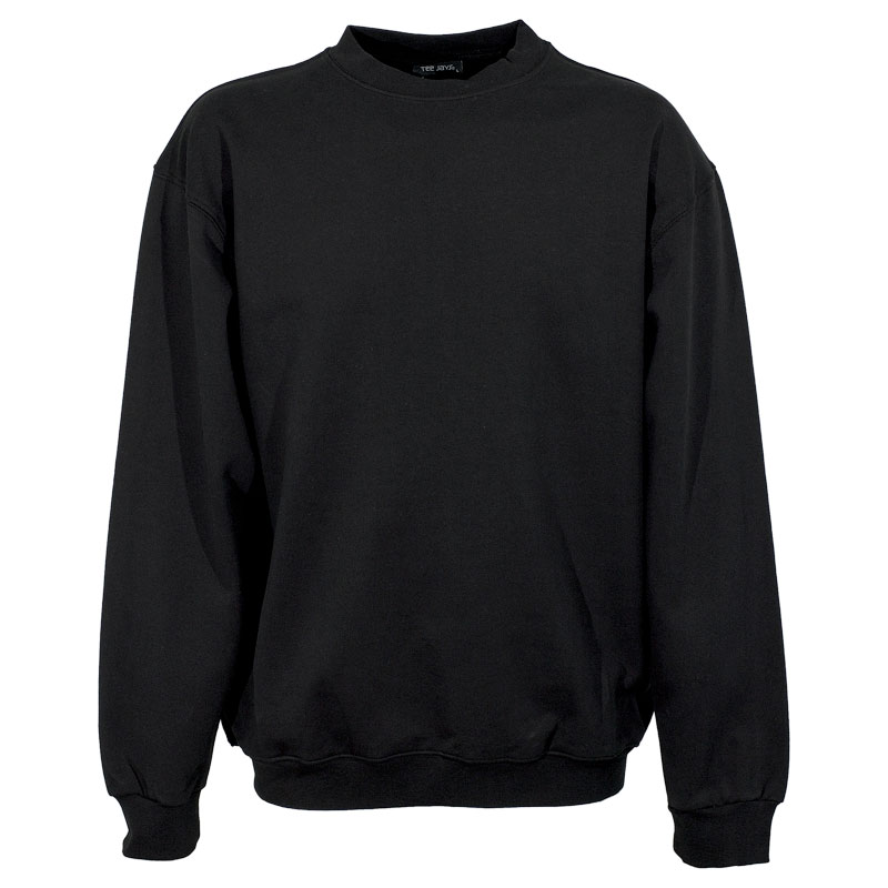 TEE JAYS Heavy Sweatshirt-Sort