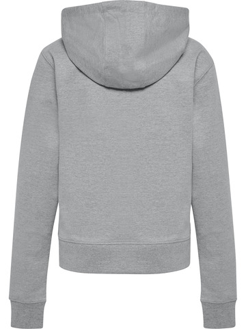 HUMMEL 2.0 Hoodie, Dame - Økologisk Bomuld-Grå melange