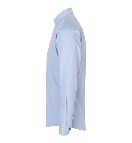 SEVEN SEAS Hybrid Skjorte - Slim-Lyseblå