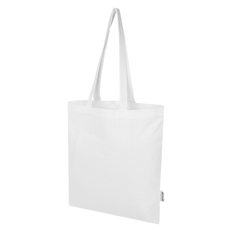 Madras Blend 140 gm² GRS mulepose i genvundet bomuld 7 l-Hvid