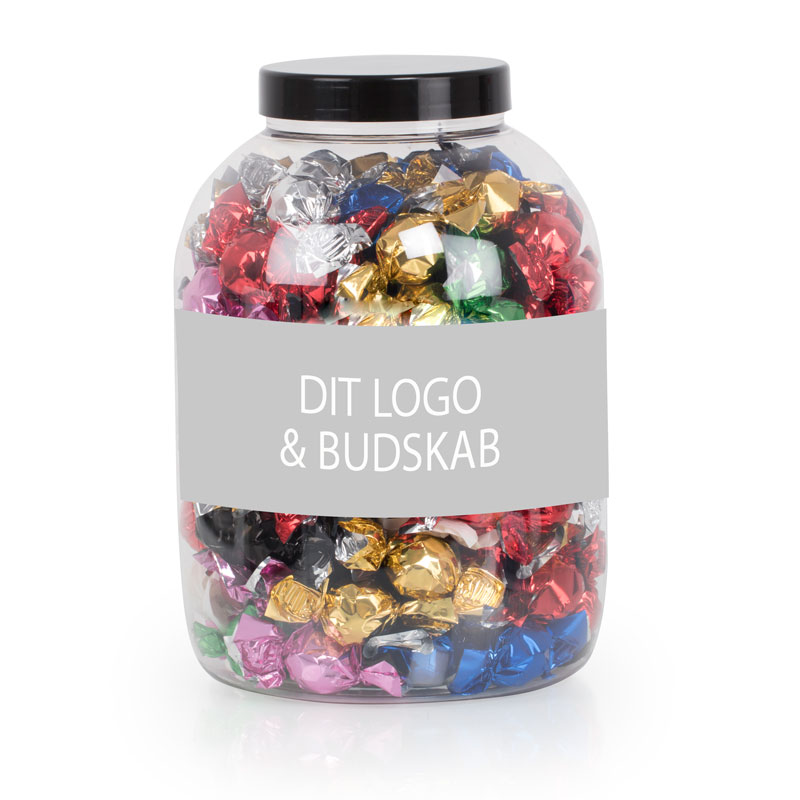 Mixede Chokoladekugler, 1775 g.-Hvid