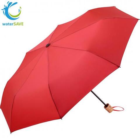 Mini paraply ÖkoBrella Shopping - rPet-Rød