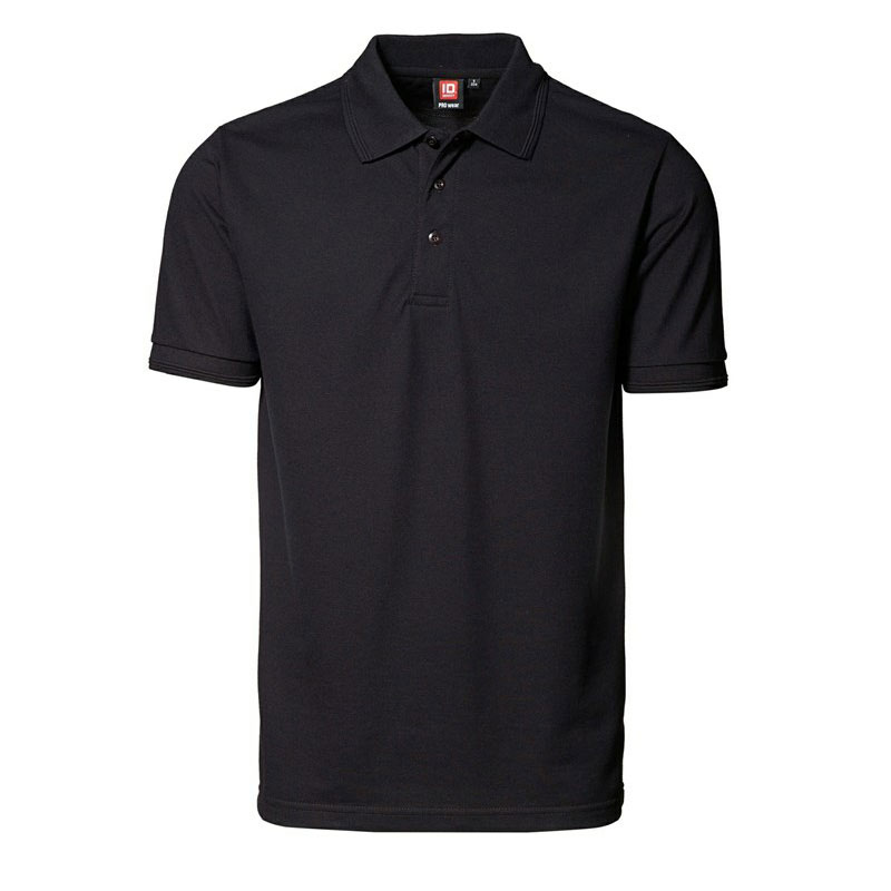 ID Pro Wear Poloshirt - Uden Lomme-Sort