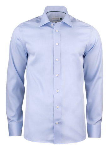 J. HARVEST & FROST GB01 Twill Slim Skjorte - Herre