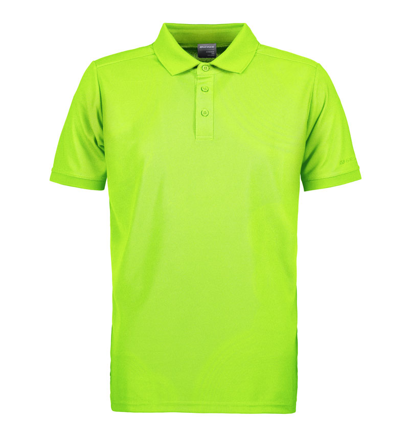 GEYSER Poloshirt-Neon Grøn