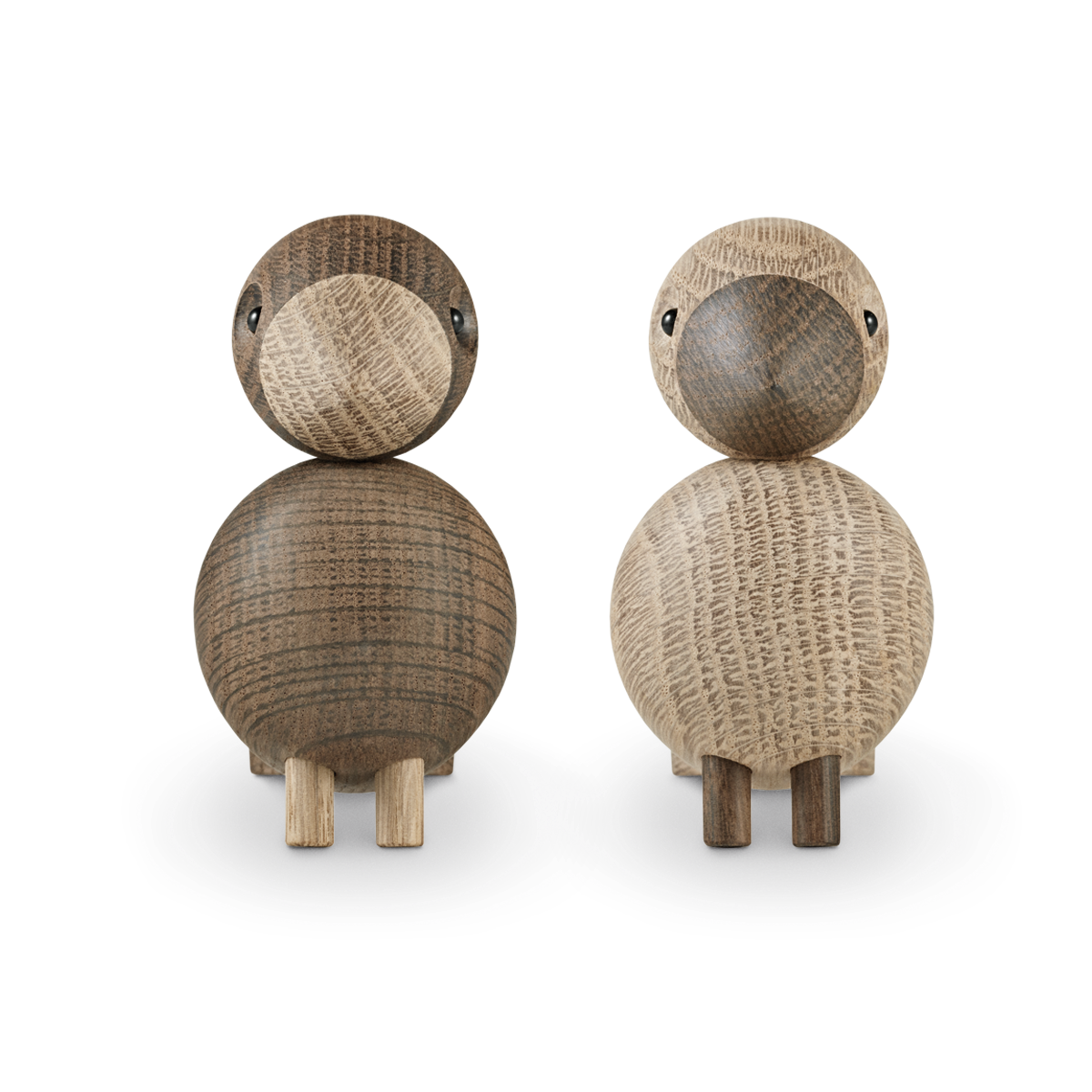 KAY BOJENSEN Turtelduer, 2 stk. - Certificeret træ-Eg