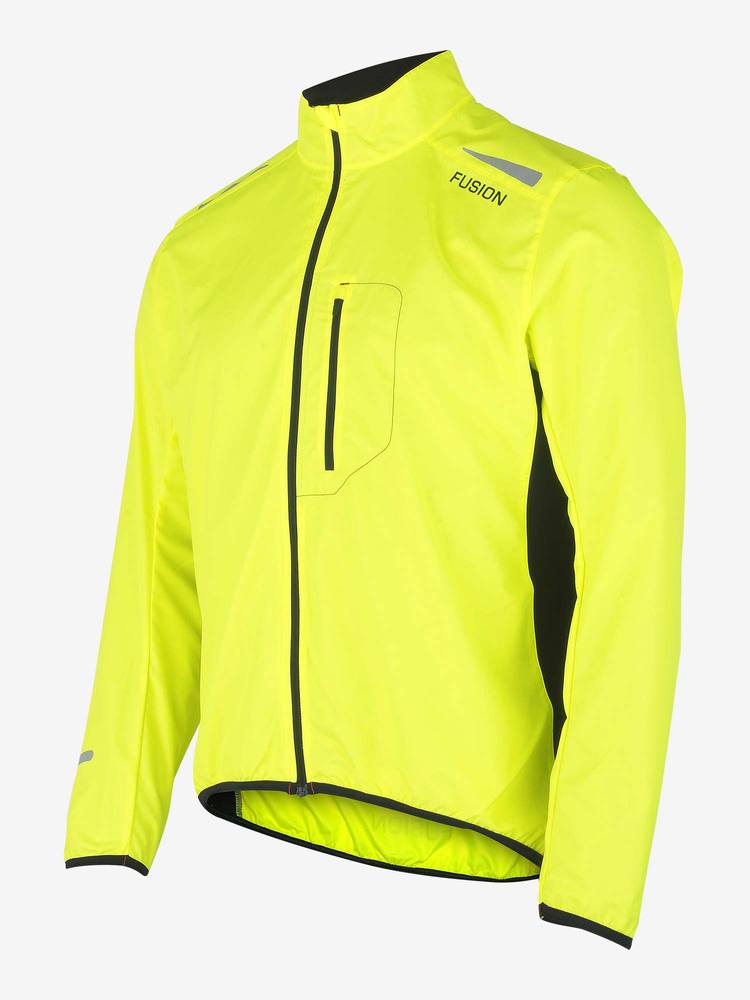 FUSION Løbejakke, herre-Gul