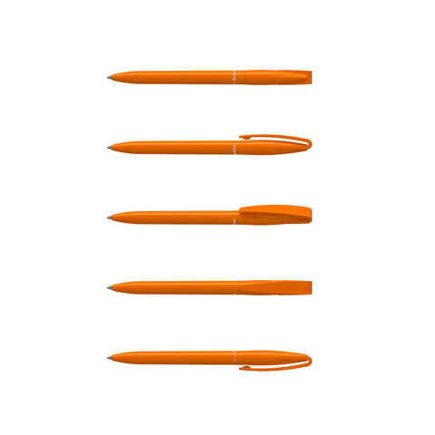 KLIO Cobra Kuglepen - rPET-Lys Orange