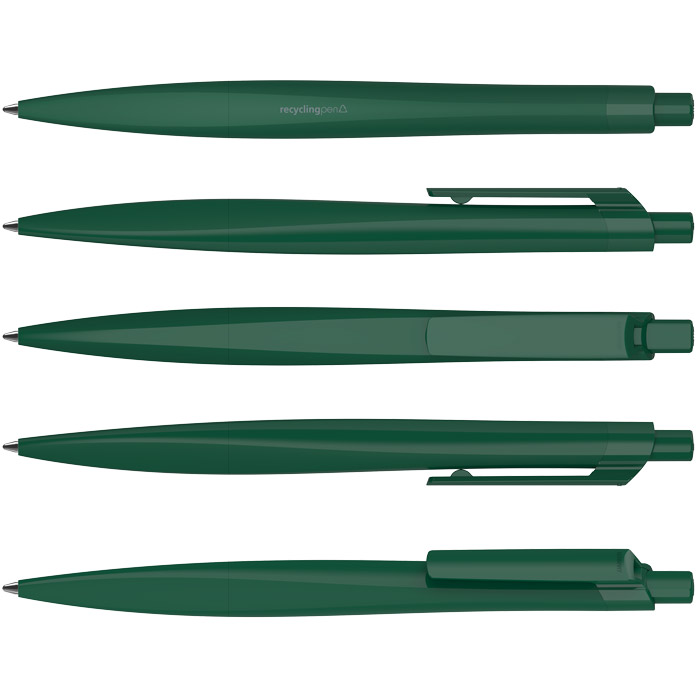 KLIO Shape Kuglepen, rPet-Grøn