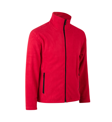 ID Micro Fleece, herre-Rød