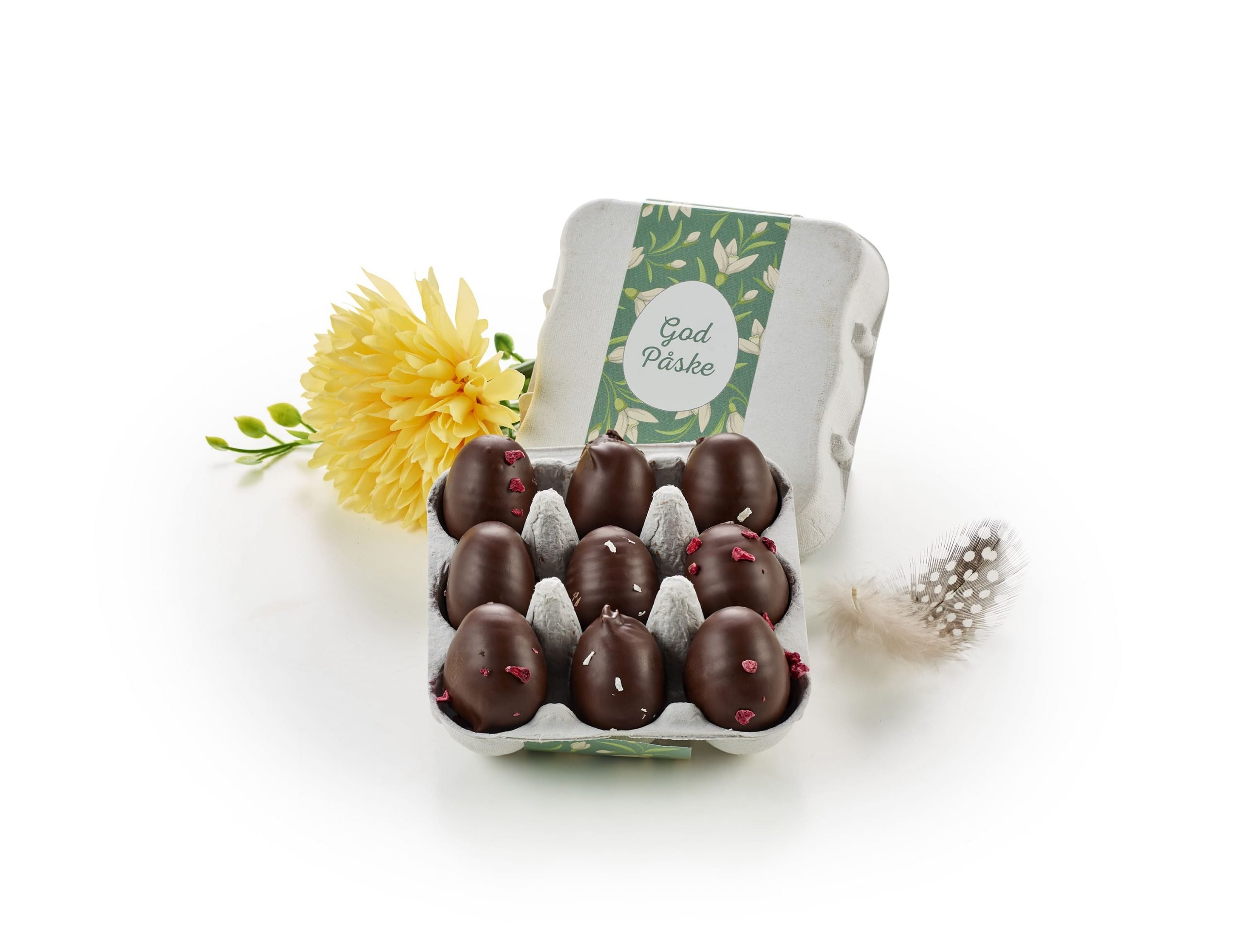 Æggebakke 9 stk. Øko. Marcipanæg