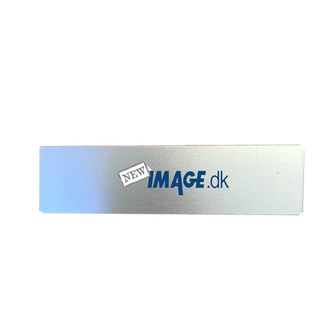 Aluminium Navneskilt 77 x 20 mm