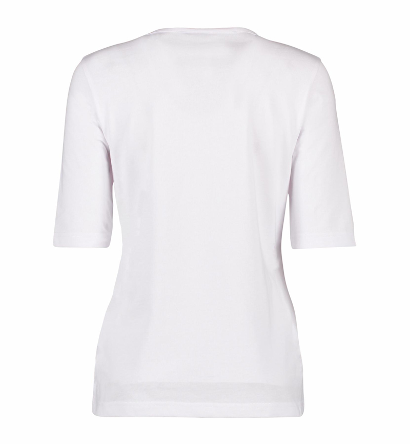 ID PRO Wear T-shirt ½-ærmet, dame-Hvid