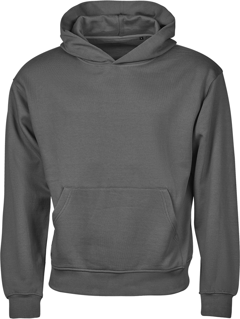 LABELFREE Urban Heavy Loose Fit Sweatshirt, Tee Jays - 100% Økologisk Bomuld-Grå