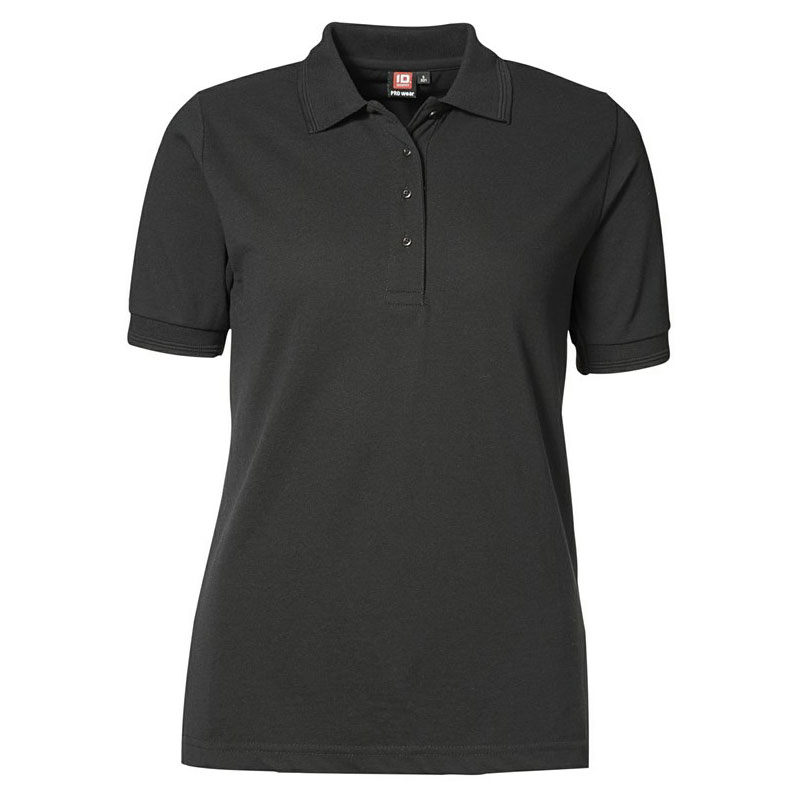 ID Pro Wear Poloshirt Dame-Sort