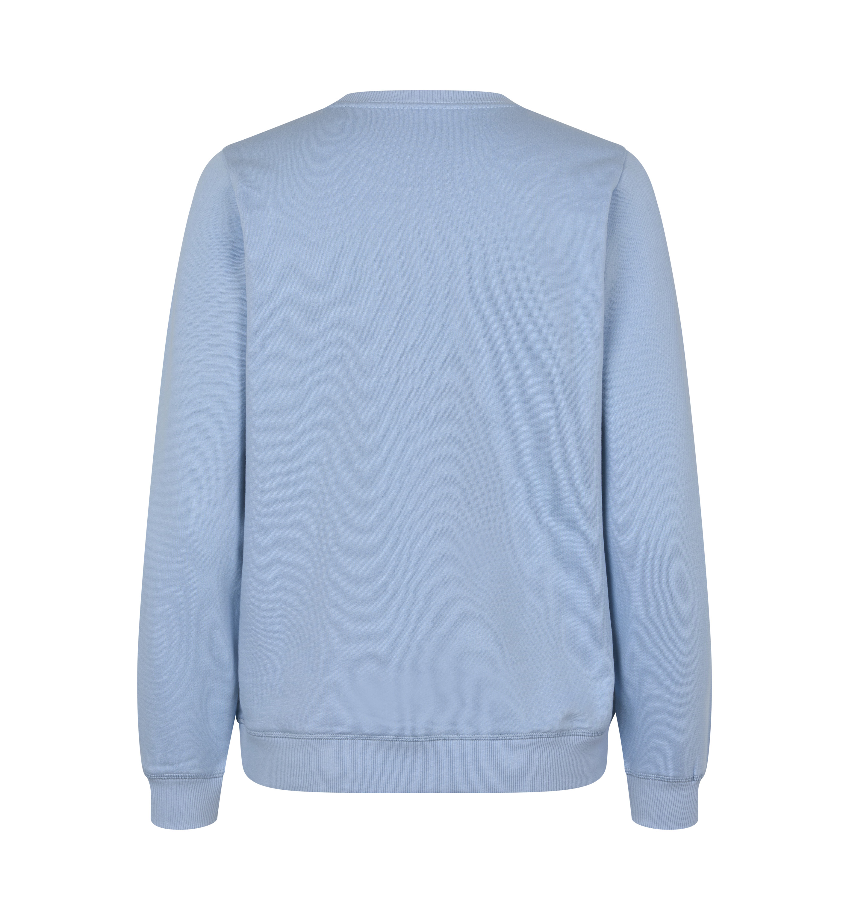 ID Økologisk O-hals Sweatshirt, dame-Lyseblå