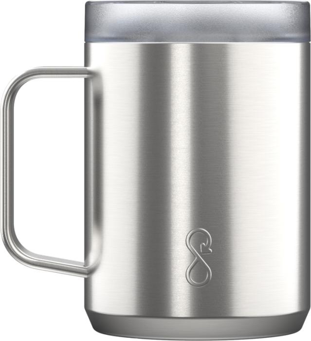 Ocean Bottle 350 ml isoleret rejsekrus - Genbrugs Rustfri Stål-Stål