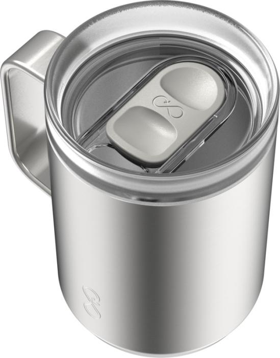 Ocean Bottle 350 ml isoleret rejsekrus - Genbrugs Rustfri Stål-Stål