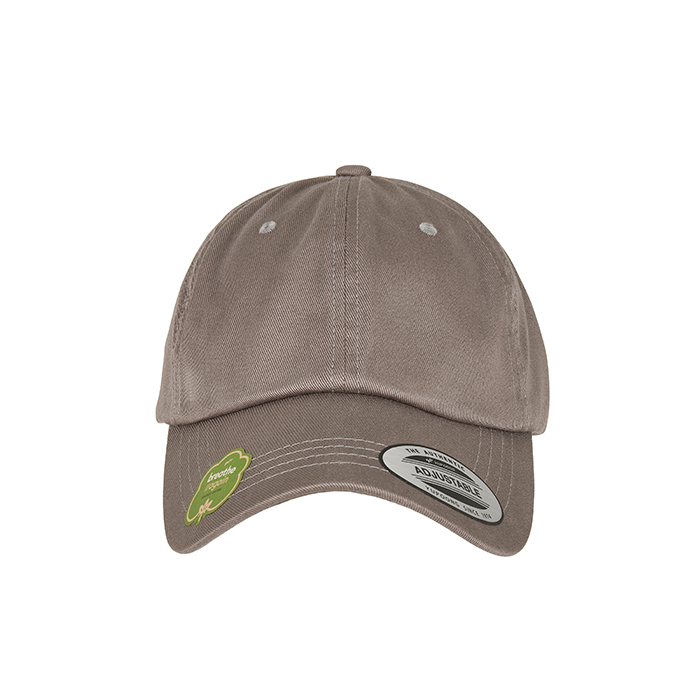 FLEXFIT - Low Profile Organic Cotton Cap-Pale Grey