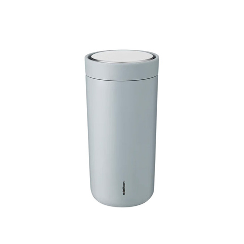 STELTON To Go Click Termokop, 0,4 ltr. - 90% genbrugsstål-Soft Cloud