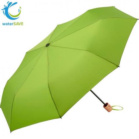 Mini paraply ÖkoBrella Shopping - rPet-Lime