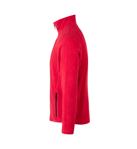 ID Micro Fleece, herre-Rød