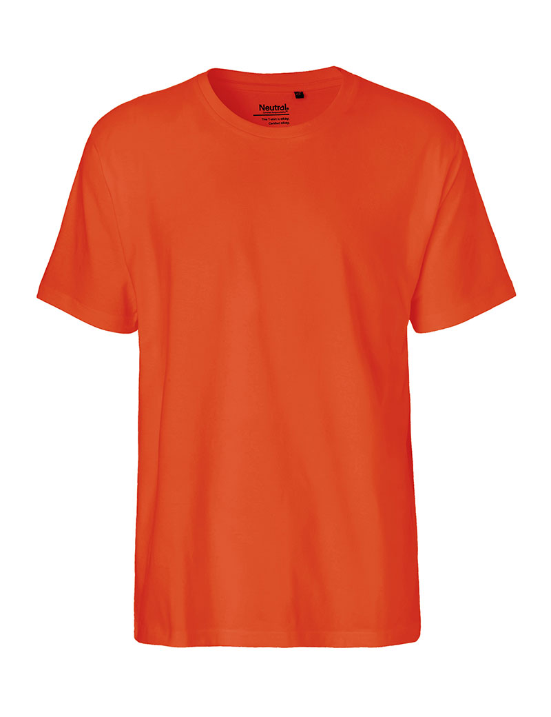 NEUTRAL Classic T-shirt, 100% Økologisk Fairtrade Bomuld-Orange