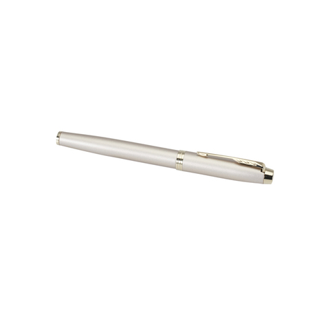 Parker IM rollerballpen (sort refill)-Hvid