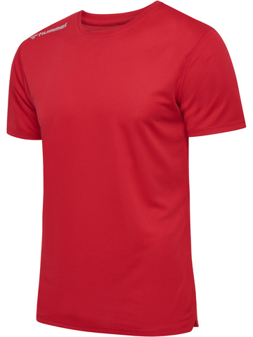 HUMMEL Løbe T-shirt, Herre - 100% rPet-Rød