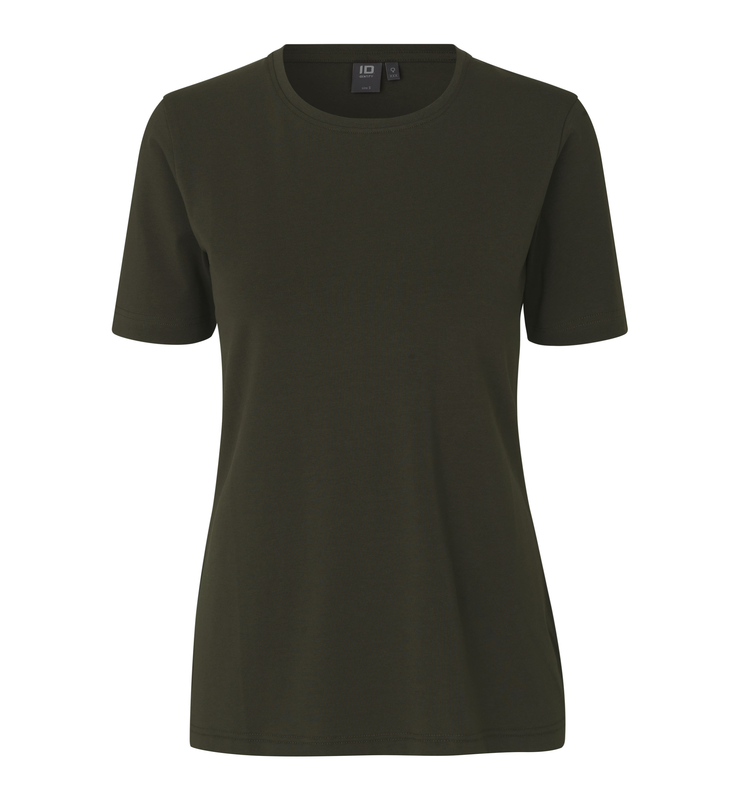 ID Stretch T-shirt komfort, dame-Oliven