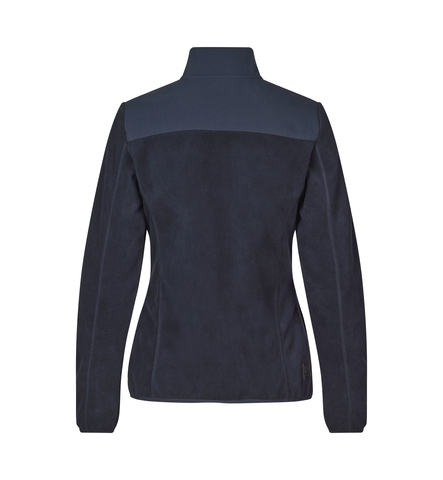 ID Bonded fleecejakke, Dame-Navy