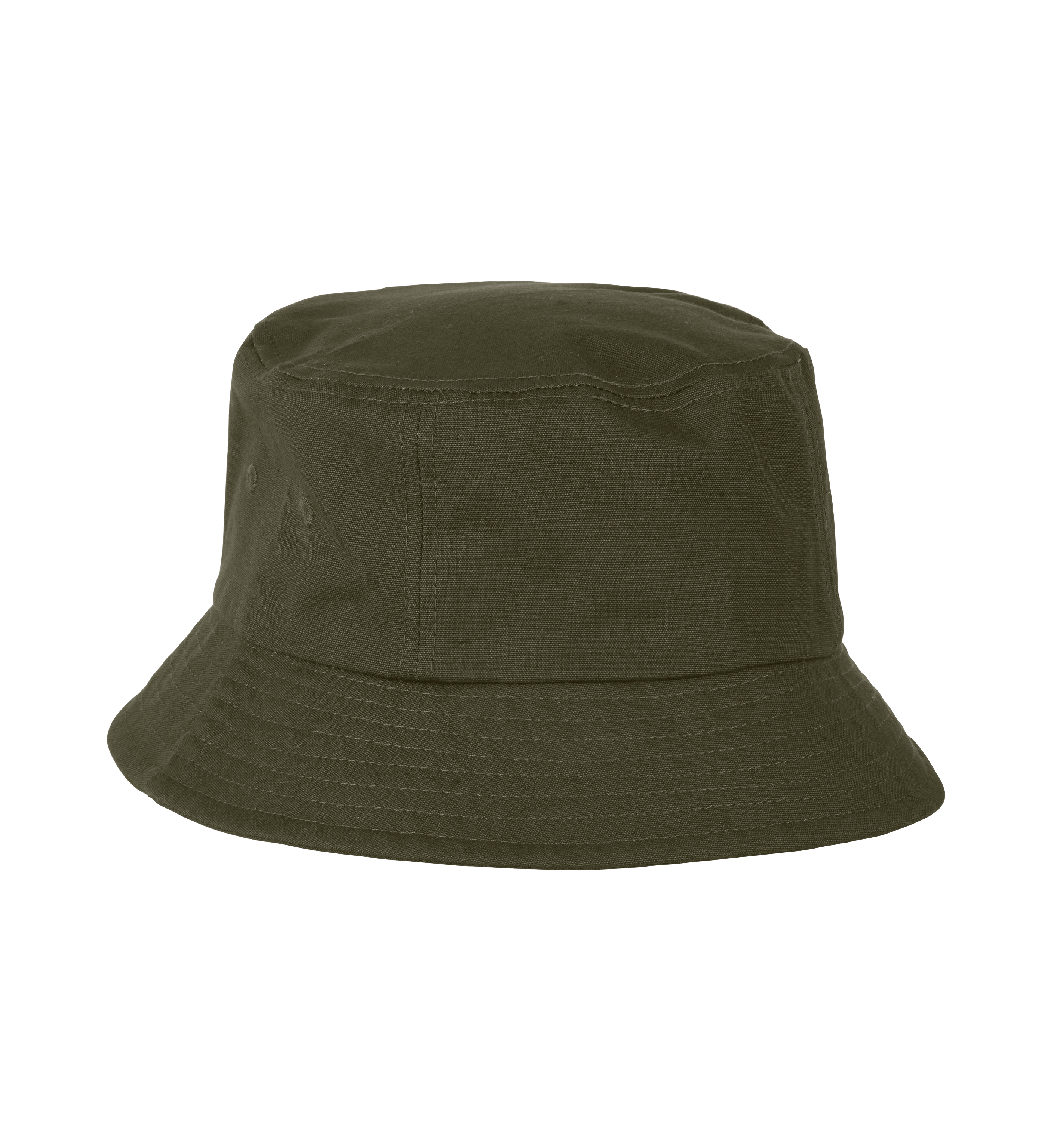 Klassisk canvas bøllehat-Oliven