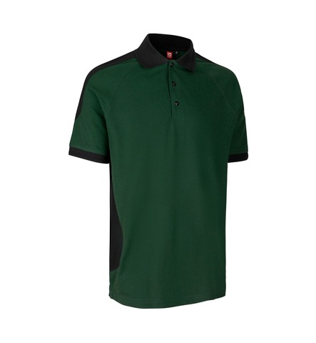 ID PRO Wear poloshirt kontrast-Grøn