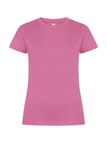 CLIQUE Basic Active-T, Dame, Spun Dyed-Rosa